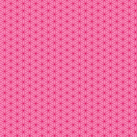 Bloom and Grow Yardage PRE-ORDER: Petal Print Hibiscus