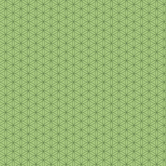 Bloom and Grow Yardage PRE-ORDER: Petal Print Grass