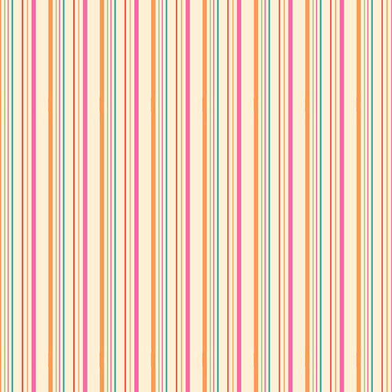 Bloom and Grow Yardage PRE-ORDER: Striking Stripes Peony