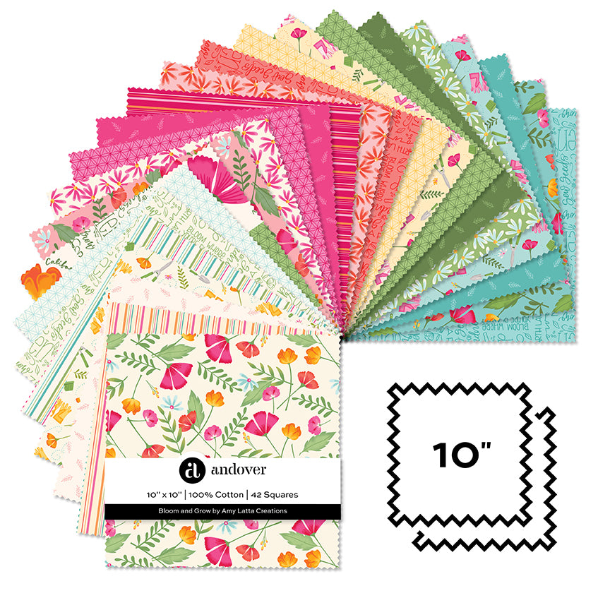 Bloom and Grow 10” Squares PRE-ORDER