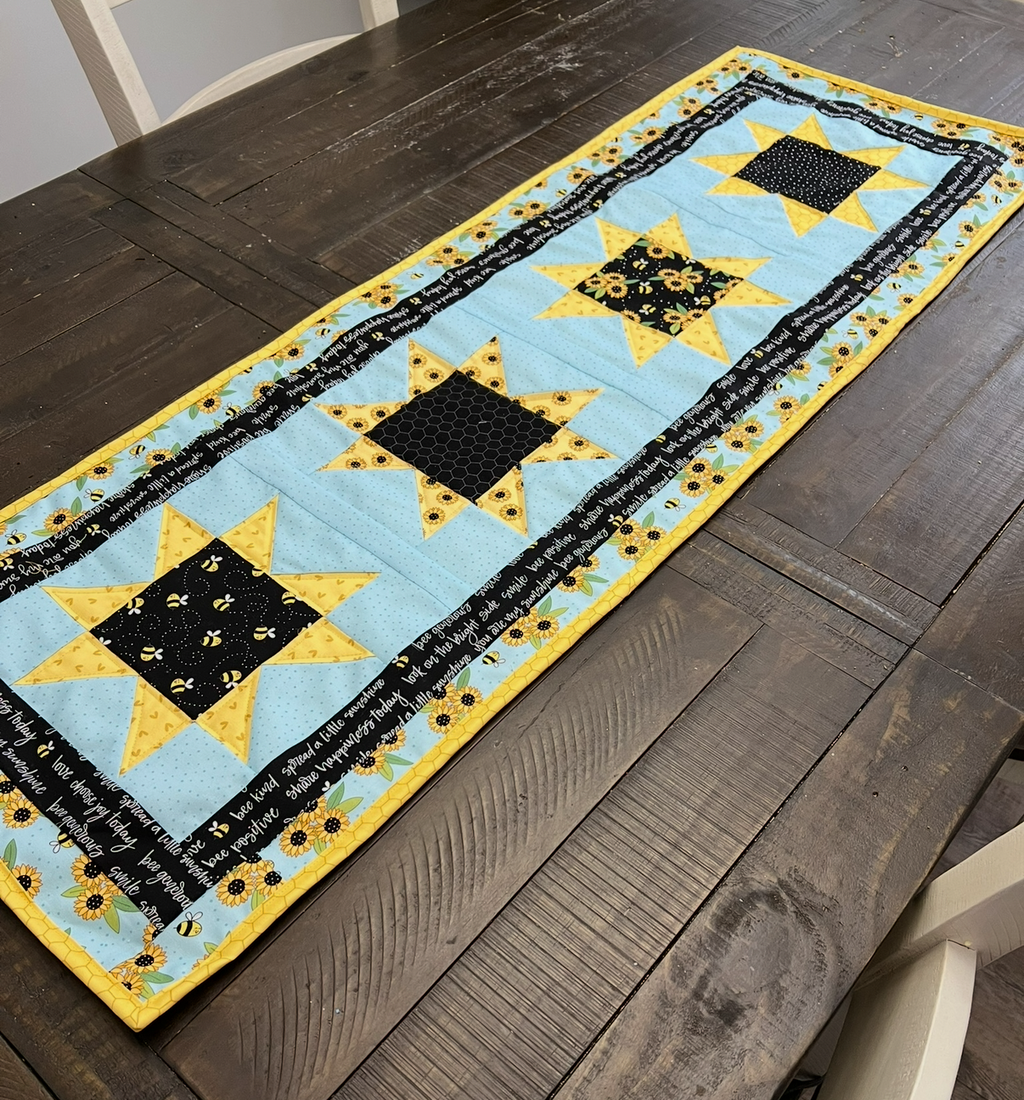 Sunny Honey Table Runner Pattern