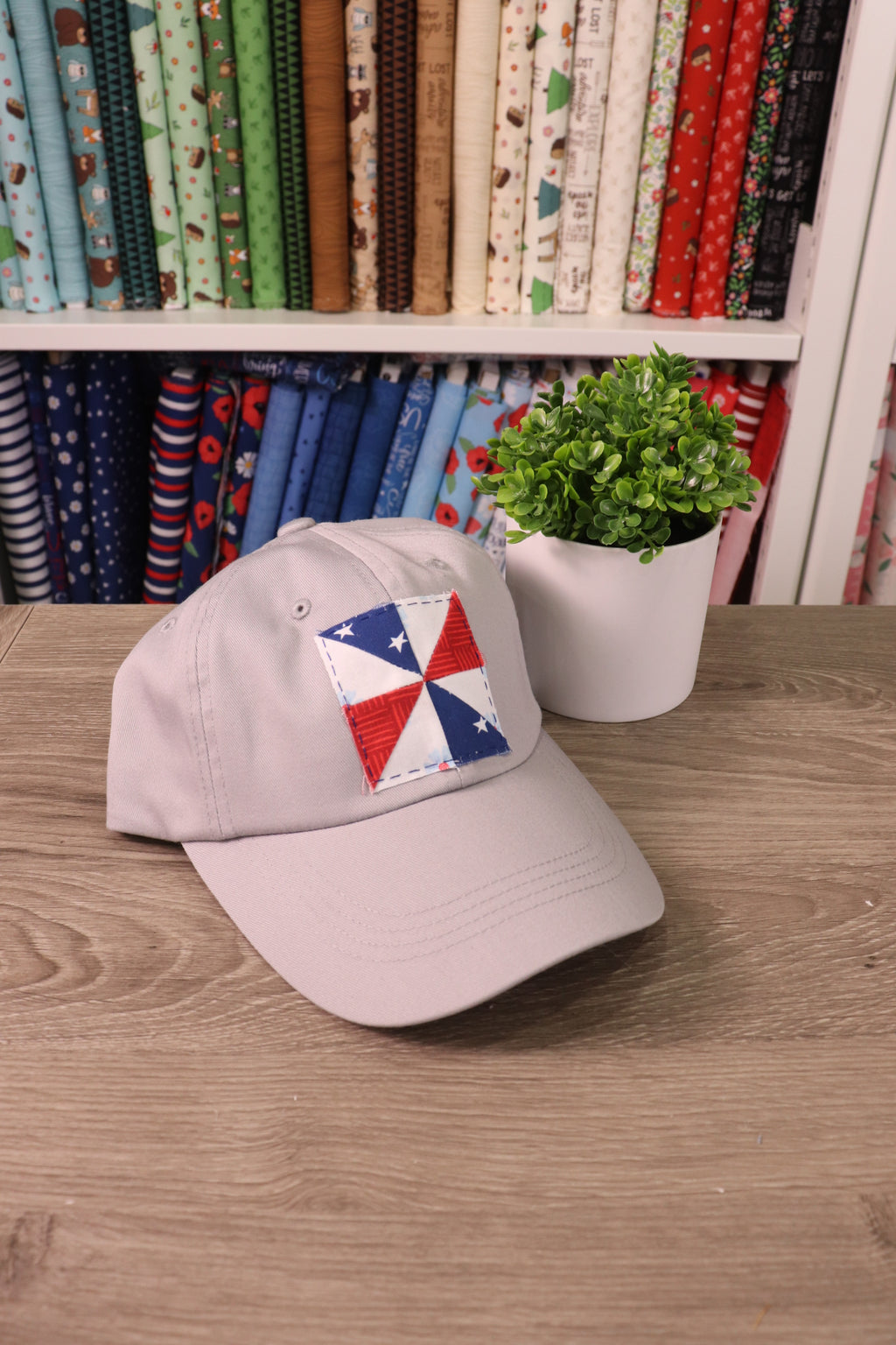 Patriotic Pinwheel Hat