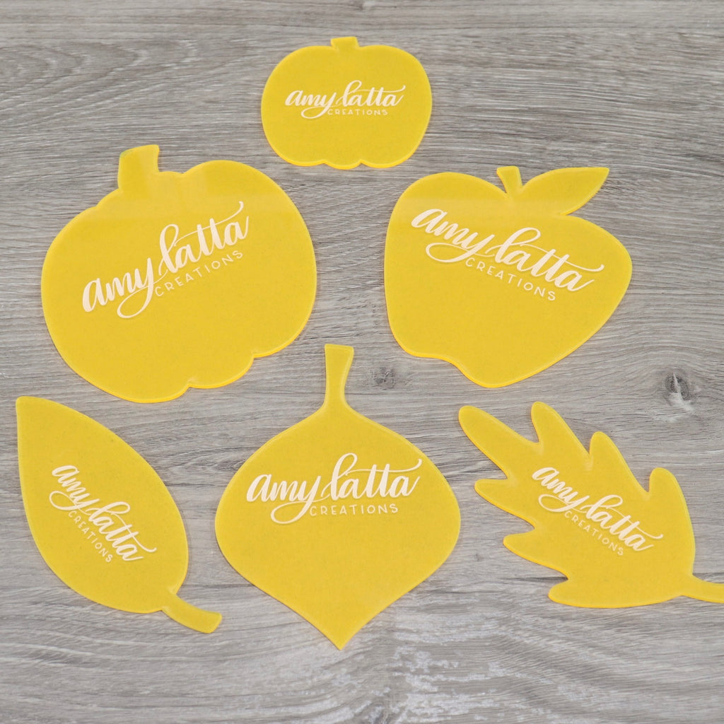 Harvest Home Acrylic Template Set PRE-ORDER