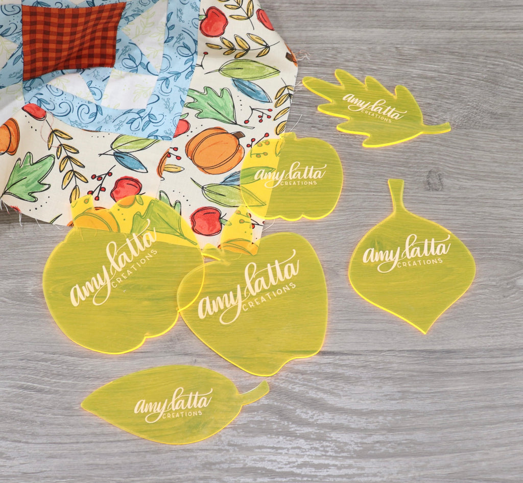 Harvest Home Acrylic Template Set PRE-ORDER