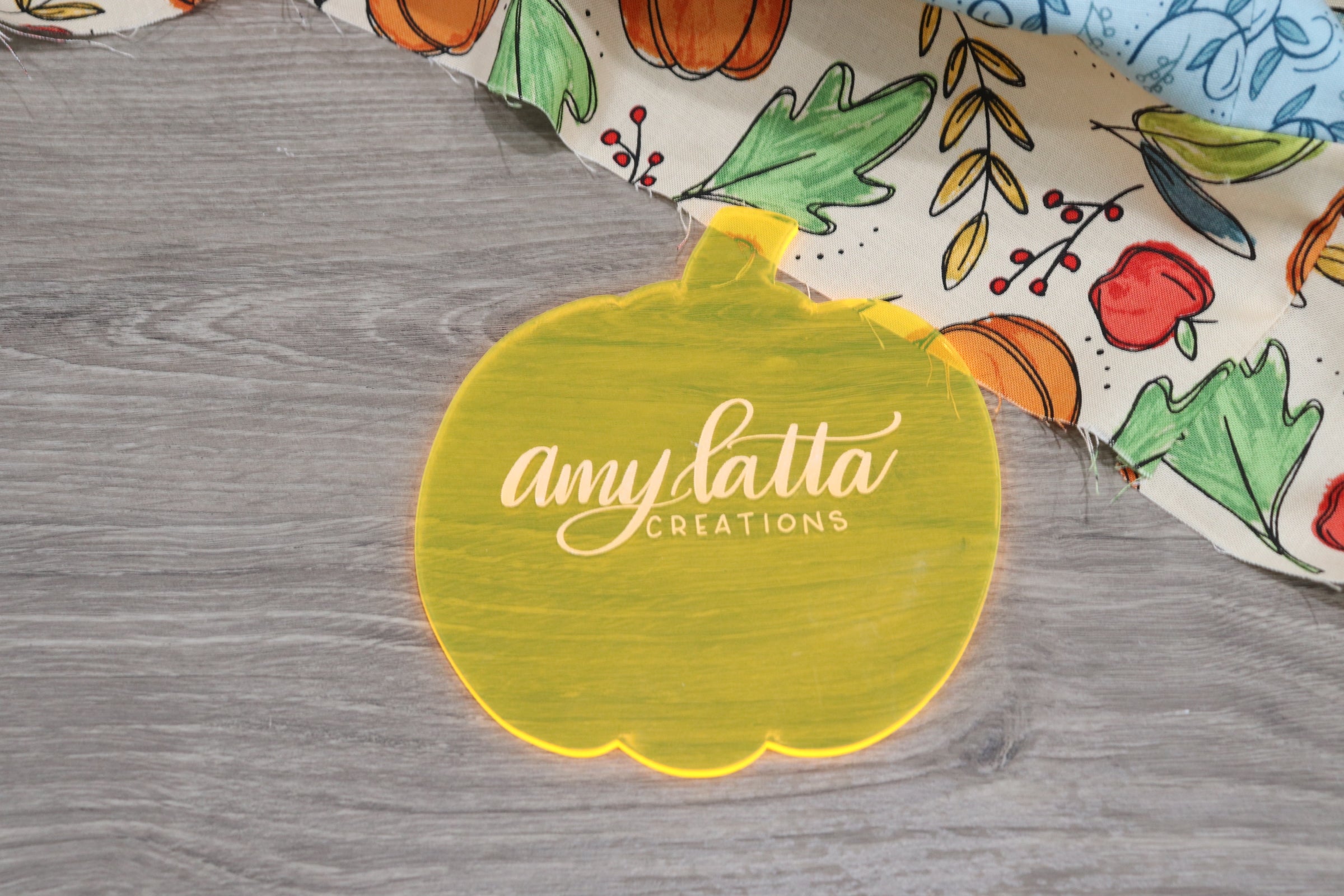 Large Pumpkin Acrylic Template PRE-ORDER