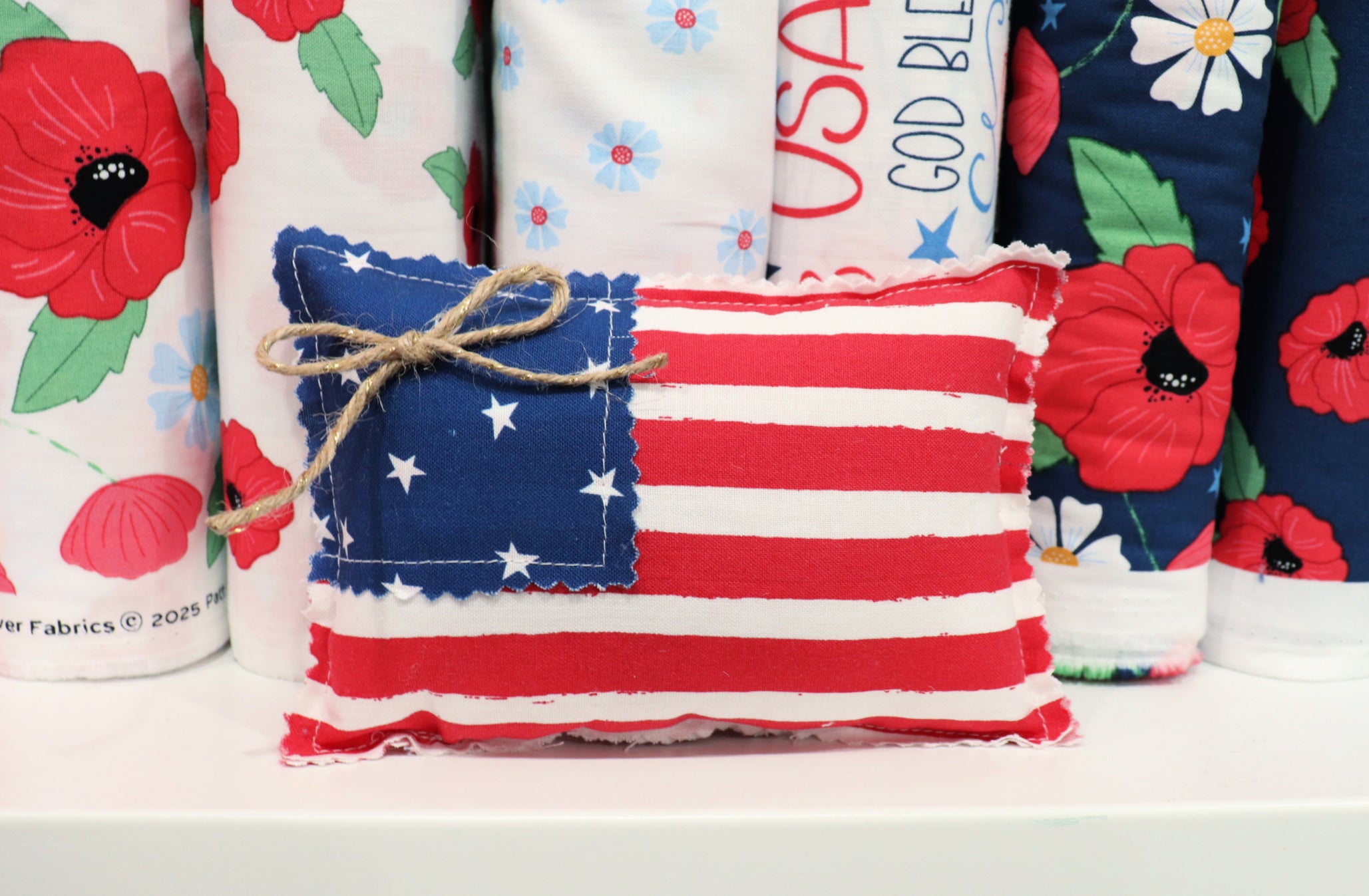 Patriotic Flag Mini Pillow Kit