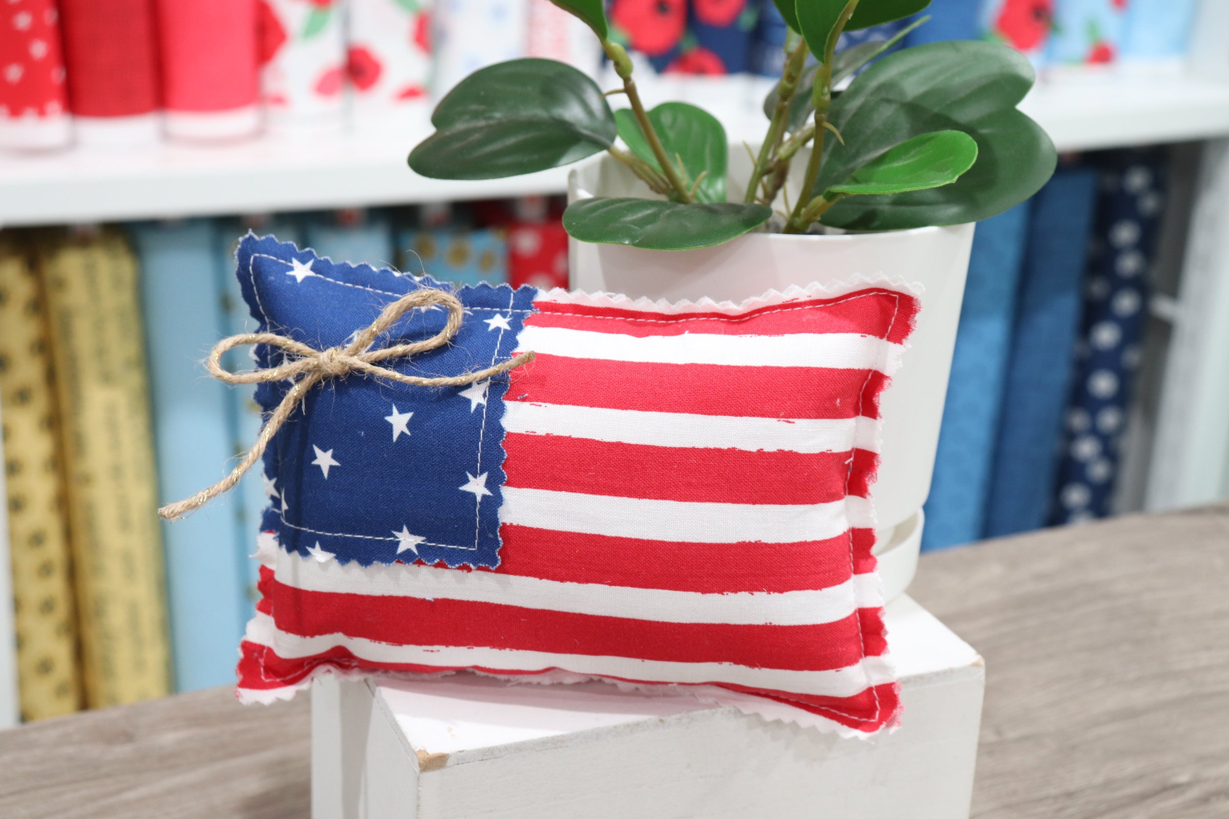 Patriotic Flag Mini Pillow Kit