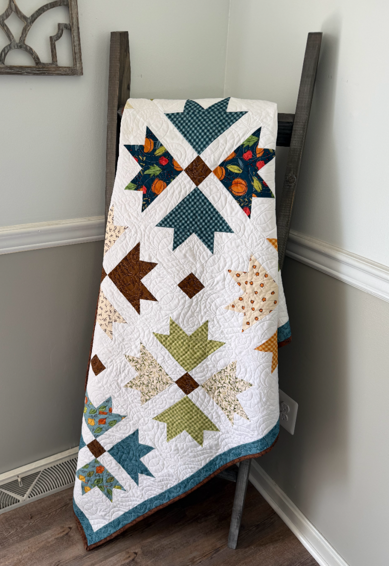 Harvest Stars Digital Quilt Pattern