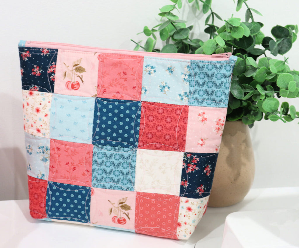Large Patchwork Pouch Pattern