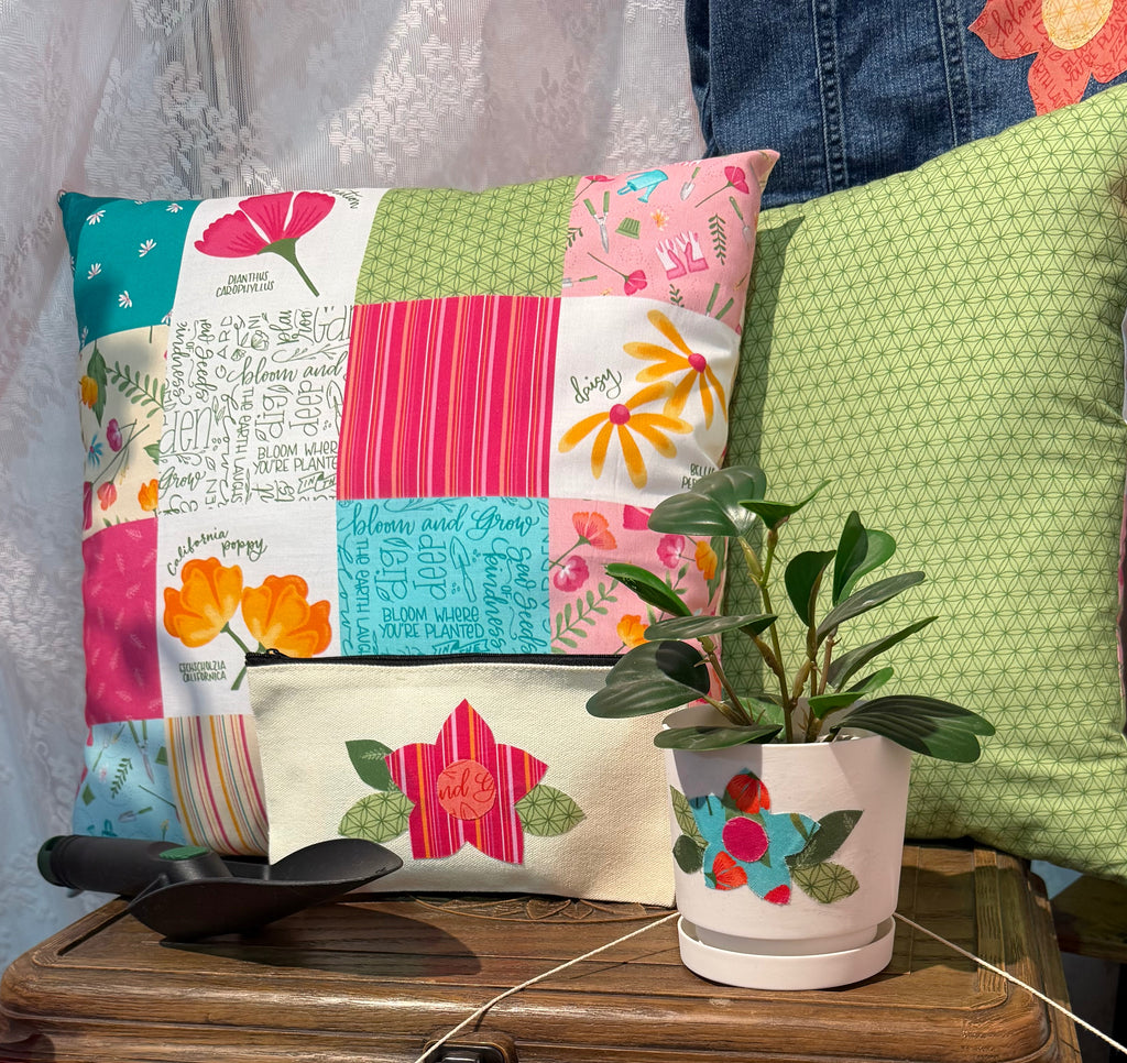 Bloom and Grow Yardage PRE-ORDER: Garden Patch (“Cheater" Print)