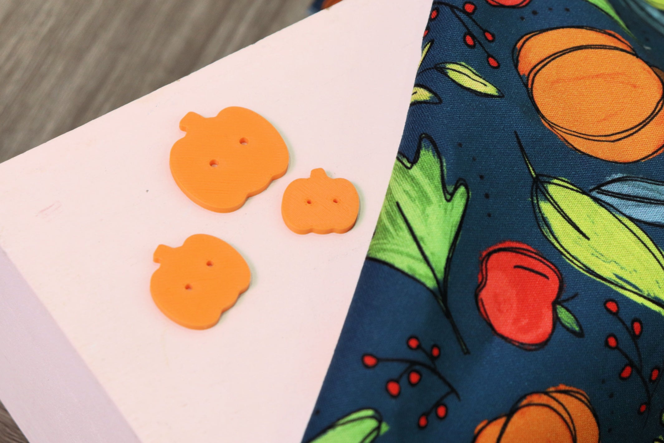 Pumpkin Buttons