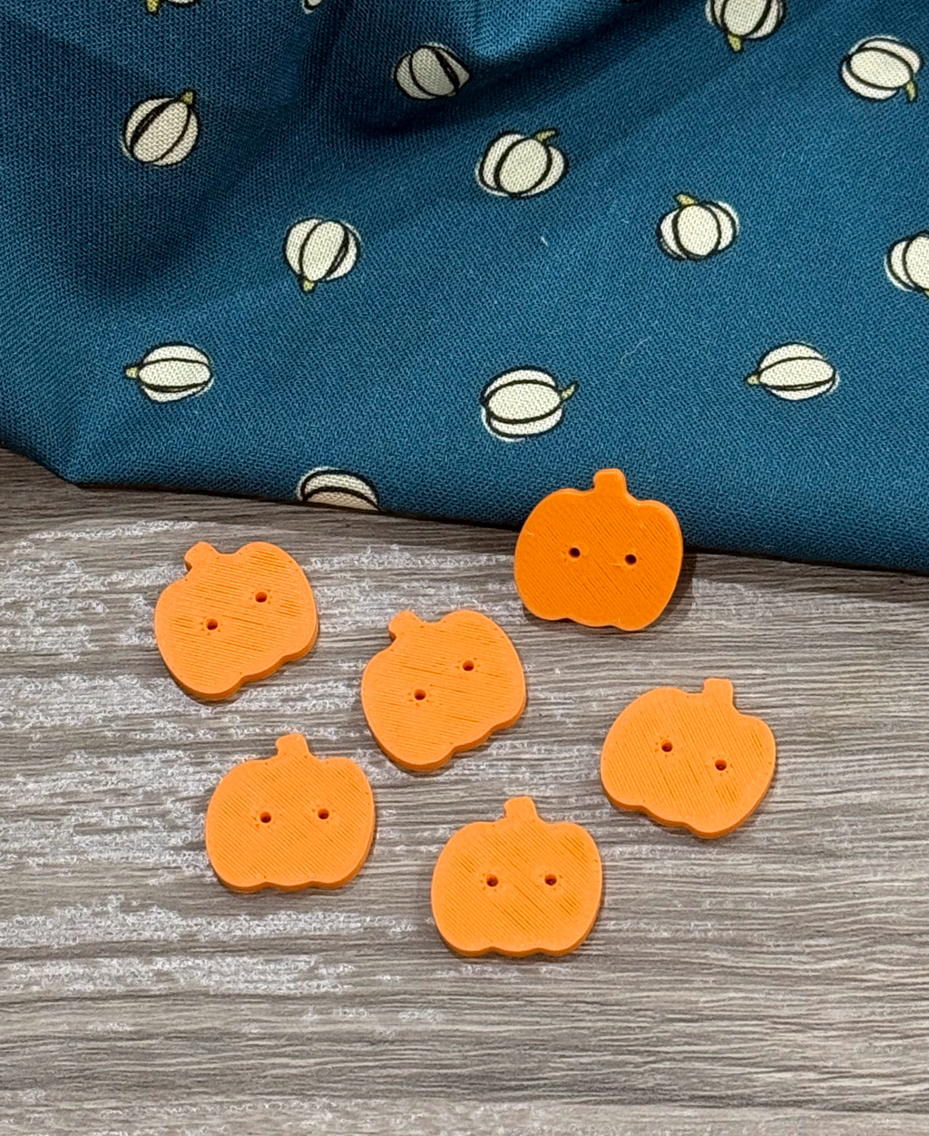 Pumpkin Buttons