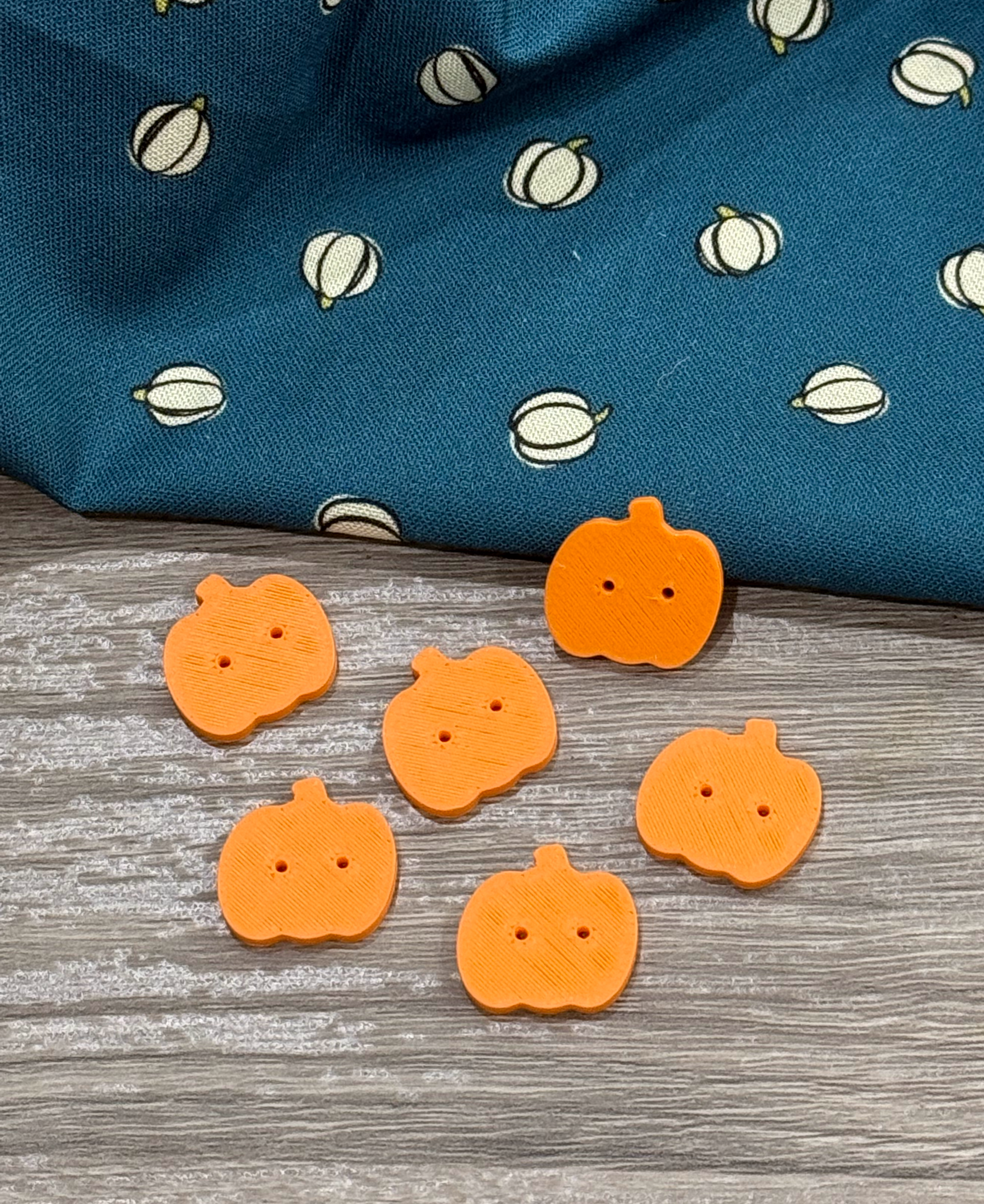 Pumpkin Buttons