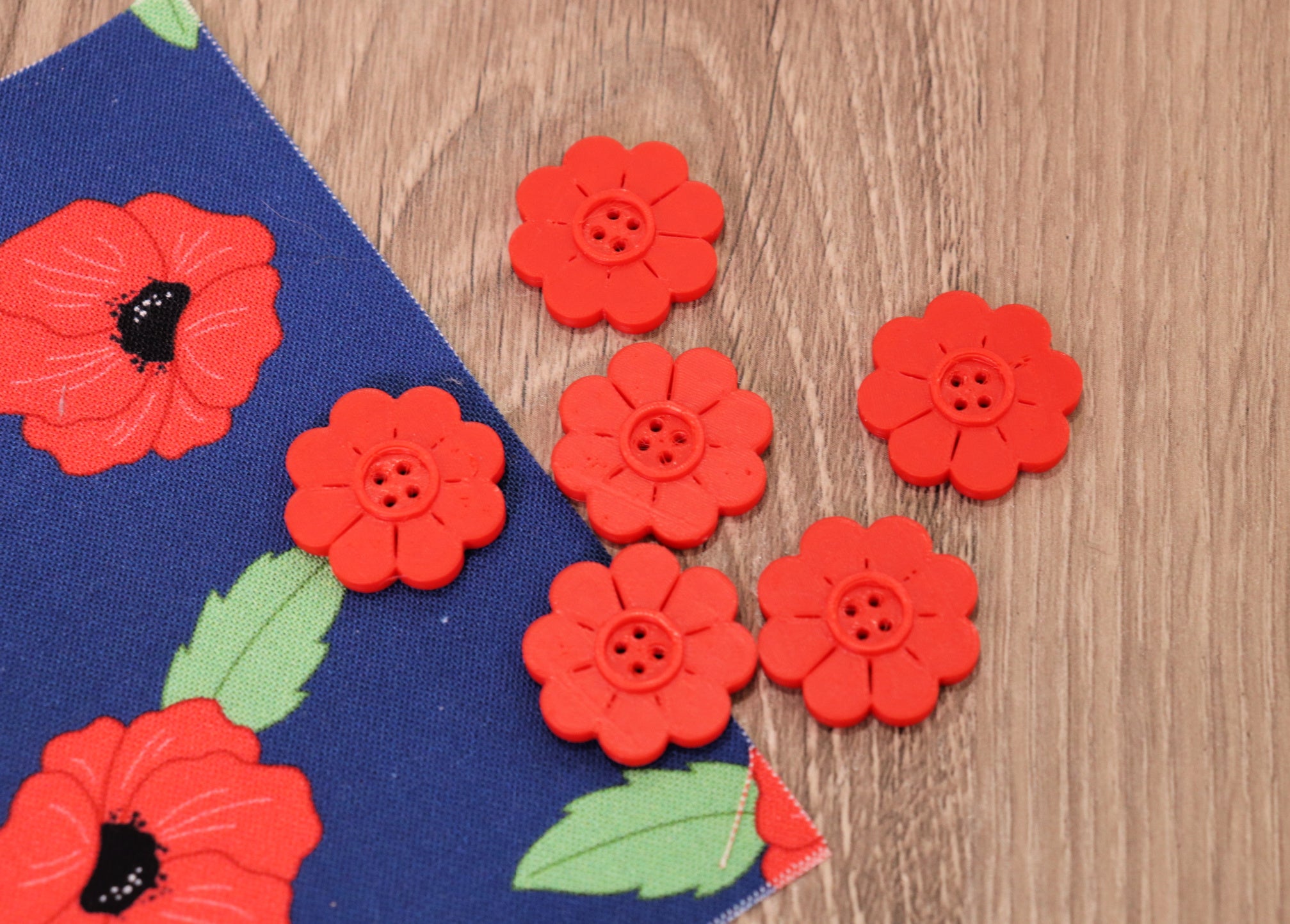 Flower Buttons