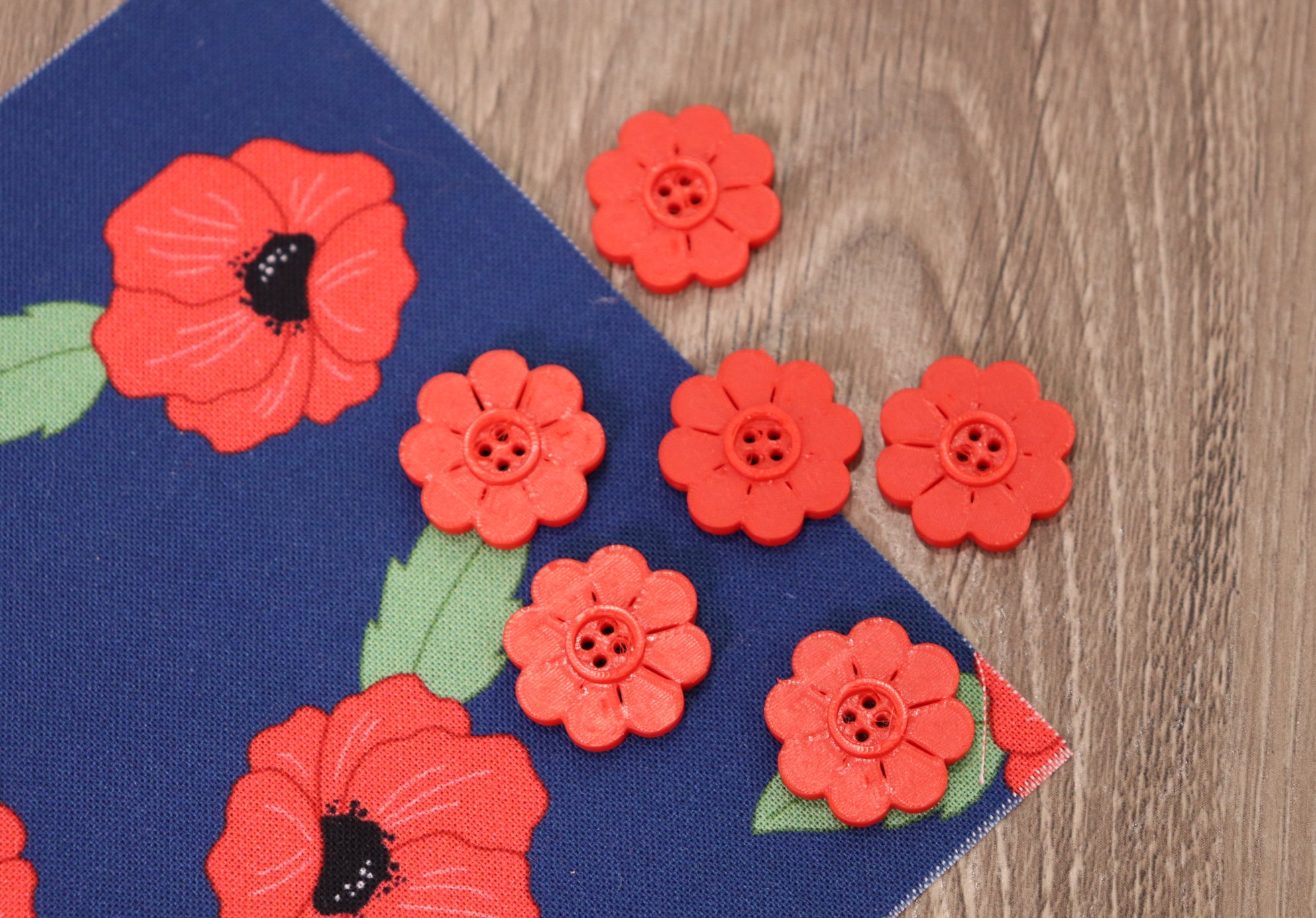 Flower Buttons