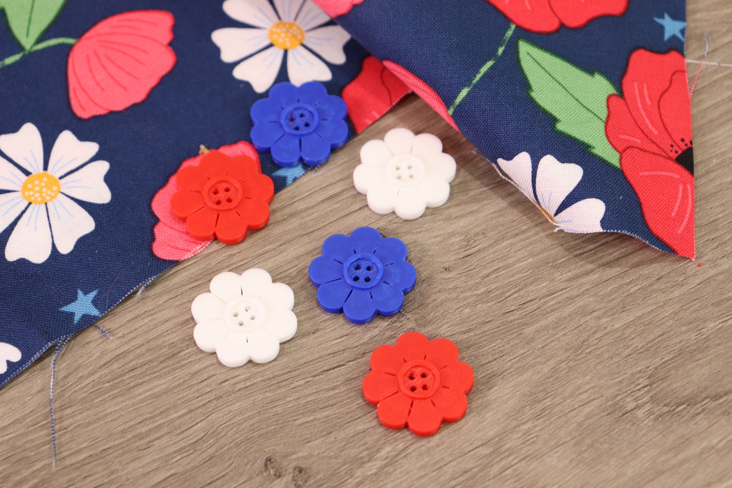 Flower Buttons