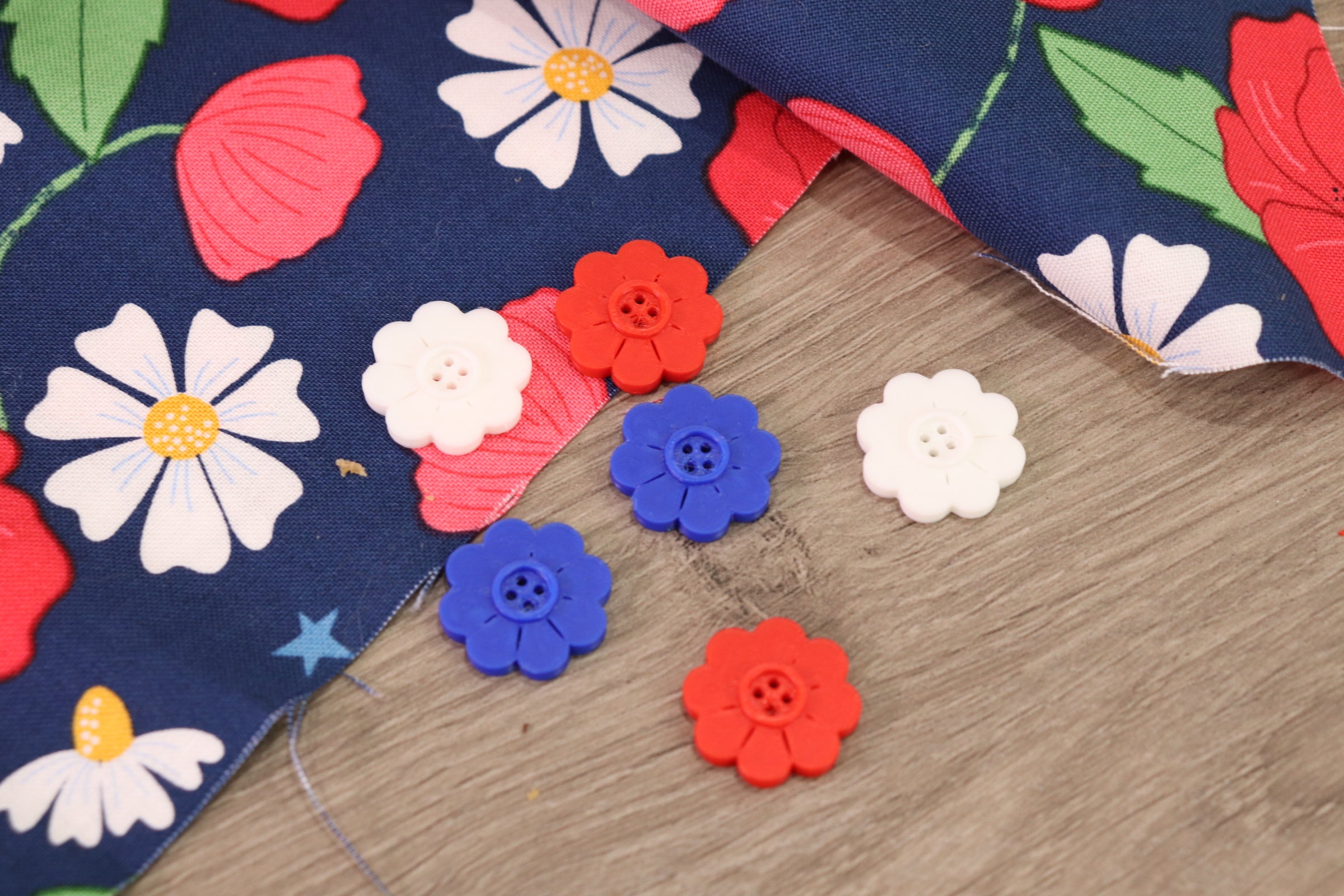 Flower Buttons