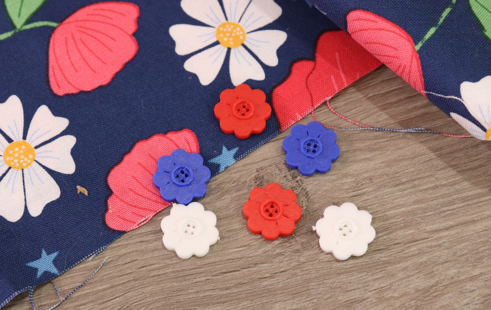 Flower Buttons