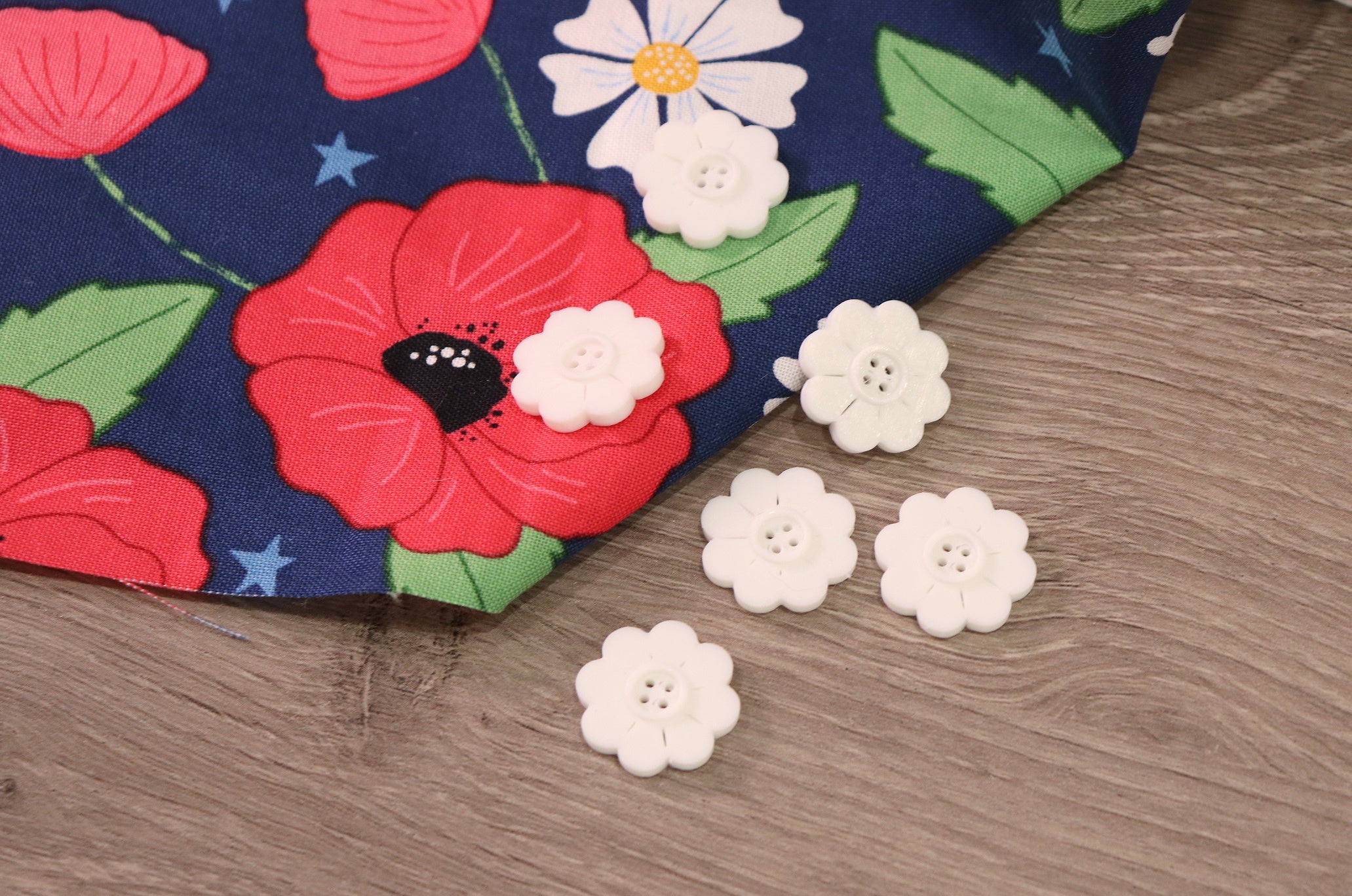 Flower Buttons