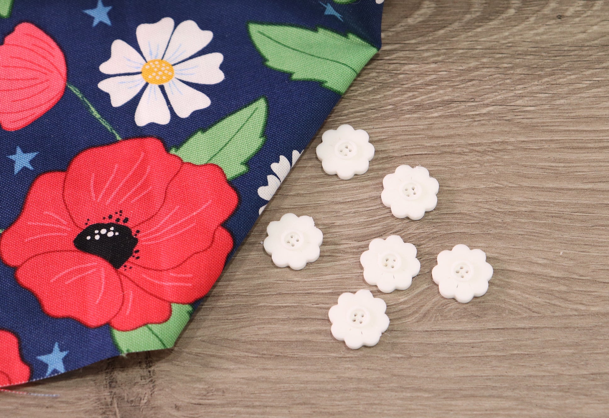 Flower Buttons
